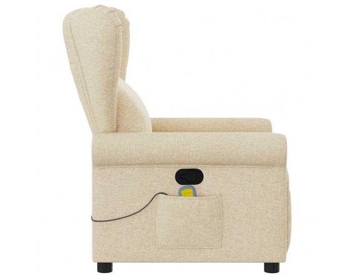 Sonata H Масажен наклоняем стол, кремав, текстил