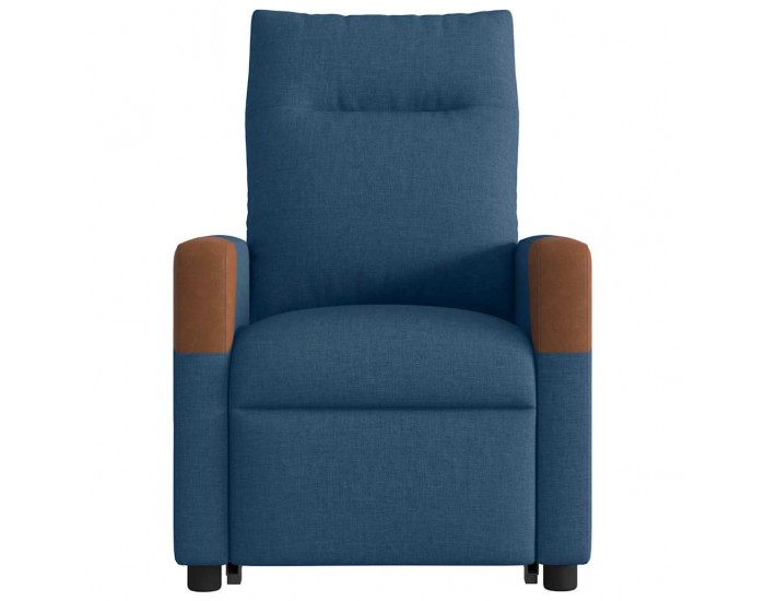 Sonata H Изправящ реклайнер стол, син, текстил