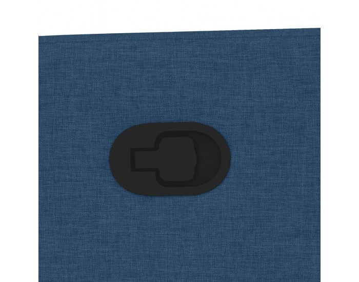 Sonata H Изправящ реклайнер стол, син, текстил