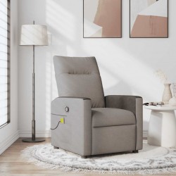 Sonata H Масажен наклоняем стол, таупе, текстил - Фотьойли