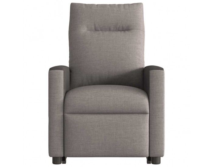 Sonata H Електрически изправящ масажен реклайнер стол таупе текстил