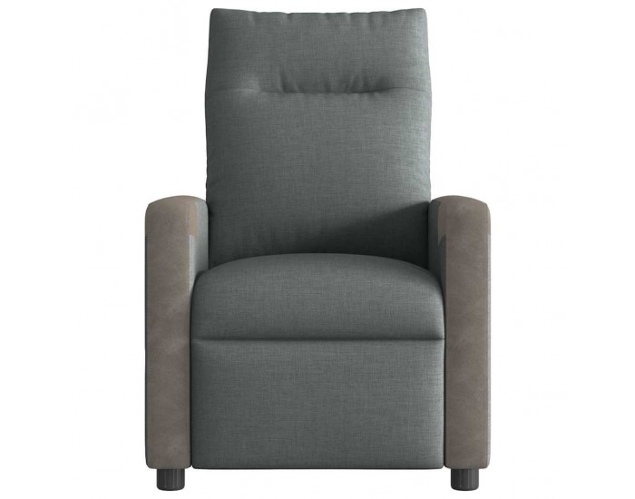 Sonata H Реклайнер, тъмносив, текстил