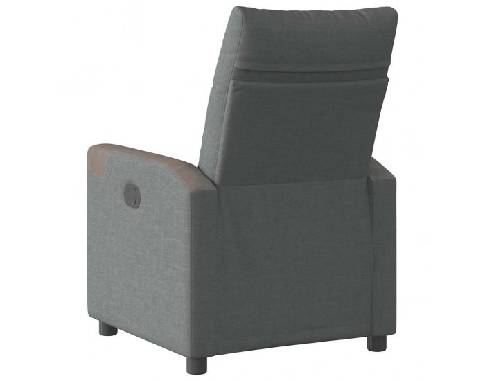 Sonata H Реклайнер, тъмносив, текстил