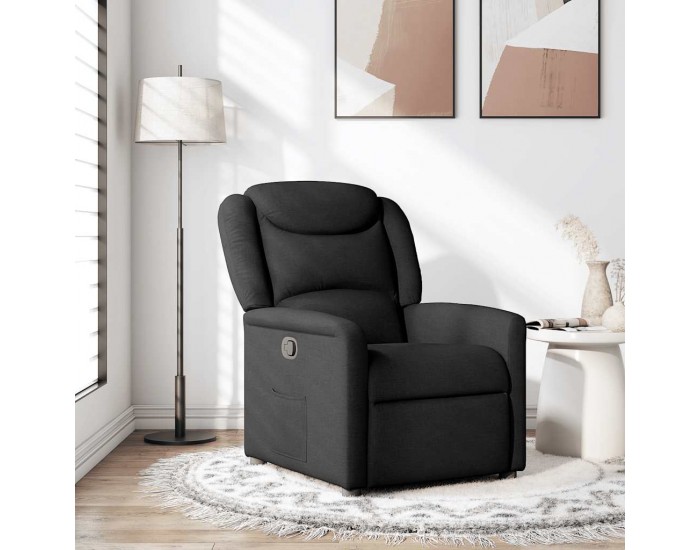 Sonata H Наклоняем стол, черен, текстил