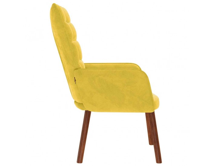 Sonata H Релаксиращ стол Жълто кадифе