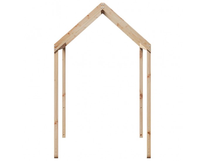Sonata H Покрив за детско легло, 217x95,5x159 см, бор масив