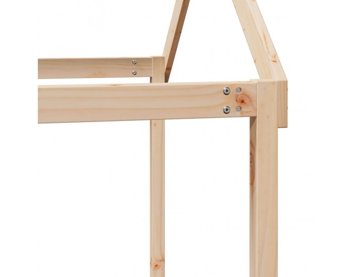 Sonata H Покрив за детско легло, 217x95,5x159 см, бор масив