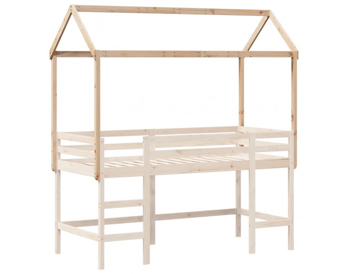 Sonata H Покрив за детско легло, 217x95,5x159 см, бор масив