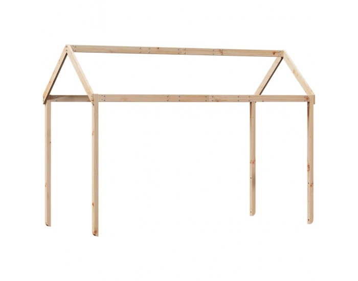 Sonata H Покрив за детско легло, 207x95,5x159 см, бор масив