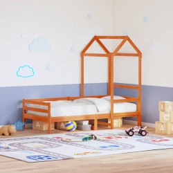 Sonata H Покрив за детско легло, восъчнокафяв, 98x70x176,5 см, бор масив - Детски легла