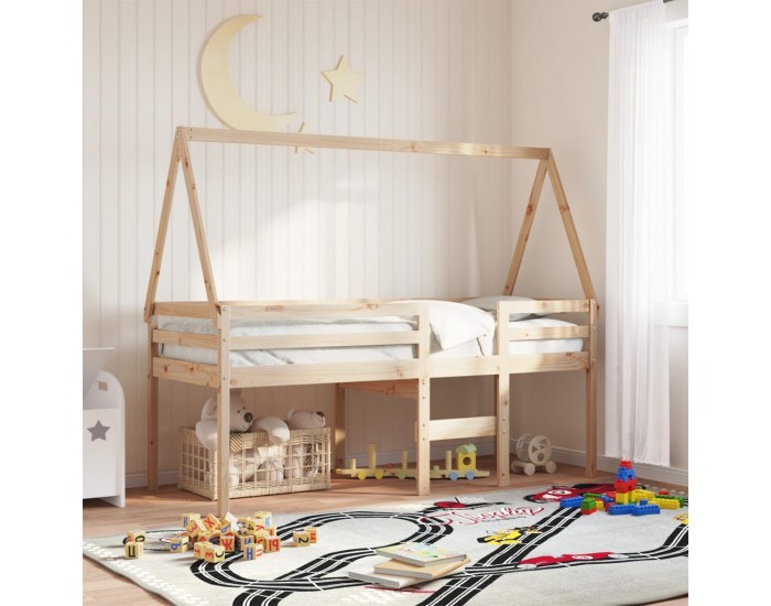 Sonata H Покрив за детско легло, 199x95,5x88 см, бор масив