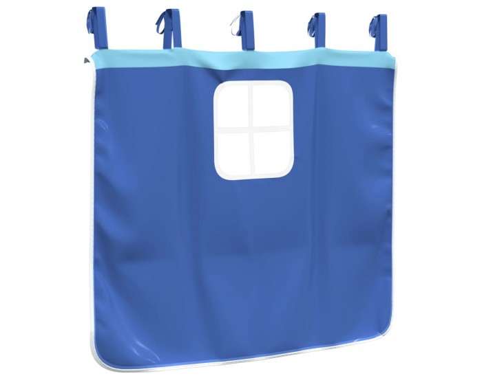 Sonata H Завеси за високо детско легло, сини, полиестер