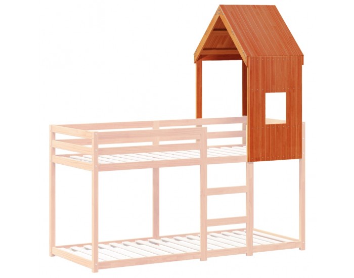 Sonata H Покрив за детско легло, восъчнокафяв, 60x89x134,5 см, бор масив Sonata H Покрив за детско легло, восъчнокафяв, 60x89x134,5 см, бор масив
