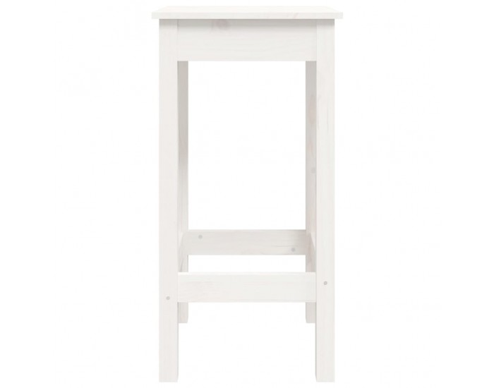 Sonata H Бар комплект от 3 части, бял, масивна борова дървесина