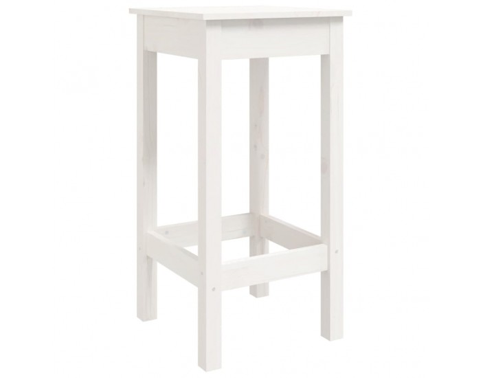 Sonata H Бар комплект от 3 части, бял, масивна борова дървесина