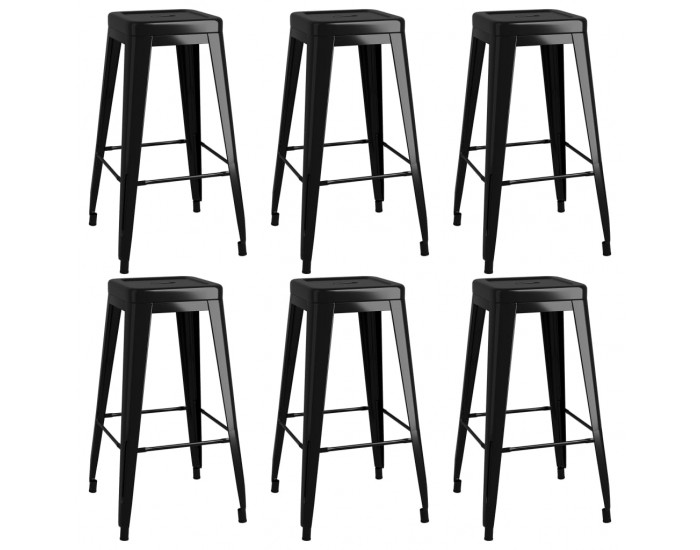 Sonata H Бар комплект от 7 части, бяло и черно