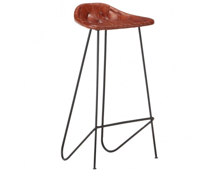 Sonata H Бар комплект 7 части регенерирано дърво масив и естествена кожа