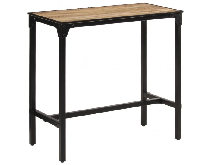 Sonata H Бар комплект от 5 части масивно грубо дърво манго и метал