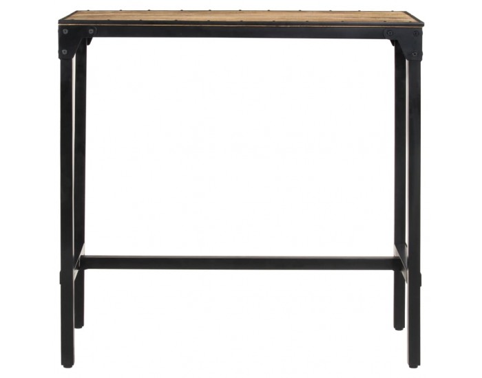 Sonata H Бар комплект от 5 части масивно грубо дърво манго и метал