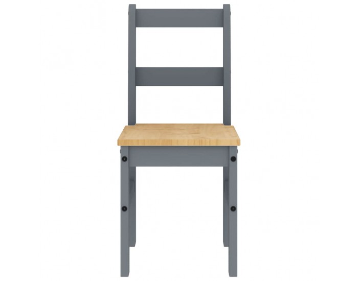 Sonata H Трапезен комплект от 4 части Panama, сив бор масив