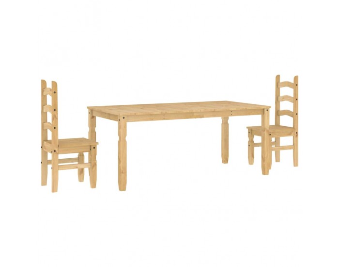 Sonata H Трапезен комплект от 3 части Panama, бор масив