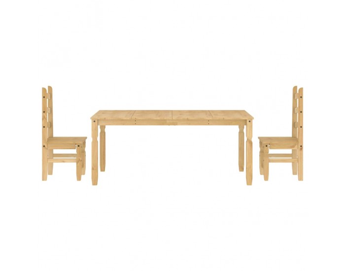 Sonata H Трапезен комплект от 3 части Panama, бор масив