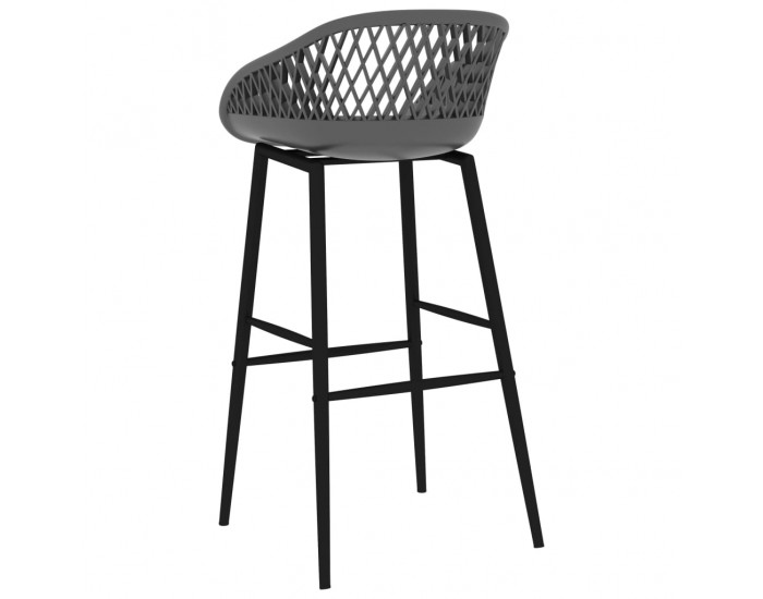 Sonata H Бар комплект от 7 части, черно и сиво