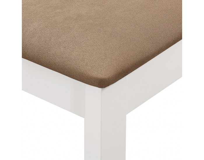 Sonata H Трапезен комплект от 5 части, МДФ, бял