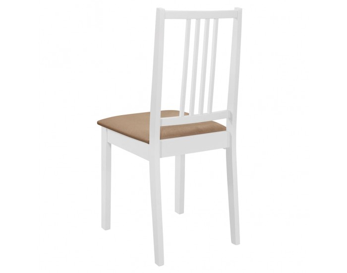 Sonata H Трапезен комплект от 5 части, МДФ, бял