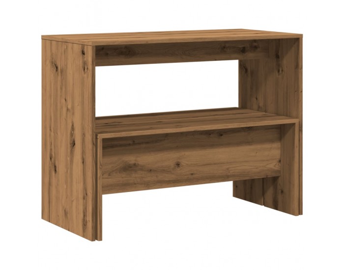 Sonata H Трапезна маса и пейки, 3 части, дъб артизан, инженерно дърво