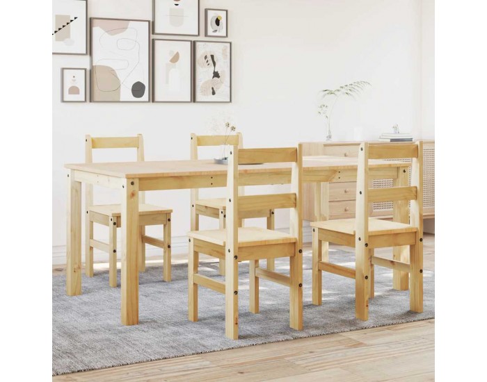 Sonata H Трапезен комплект от 5 части Panama, бор масив