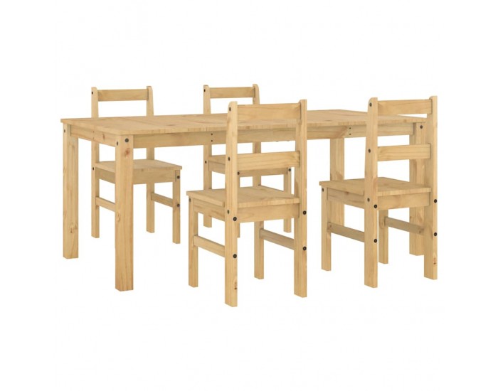 Sonata H Трапезен комплект от 5 части Panama, бор масив