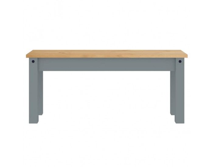 Sonata H Трапезен комплект от 3 части Panama, сив бор масив