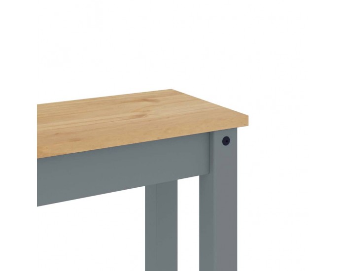 Sonata H Трапезен комплект от 3 части Panama, сив бор масив