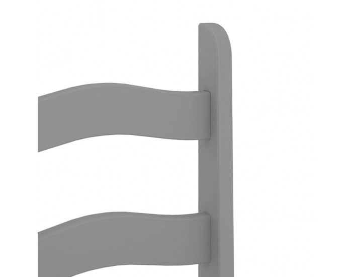 Sonata H Трапезен комплект от 7 части Panama, сив бор масив