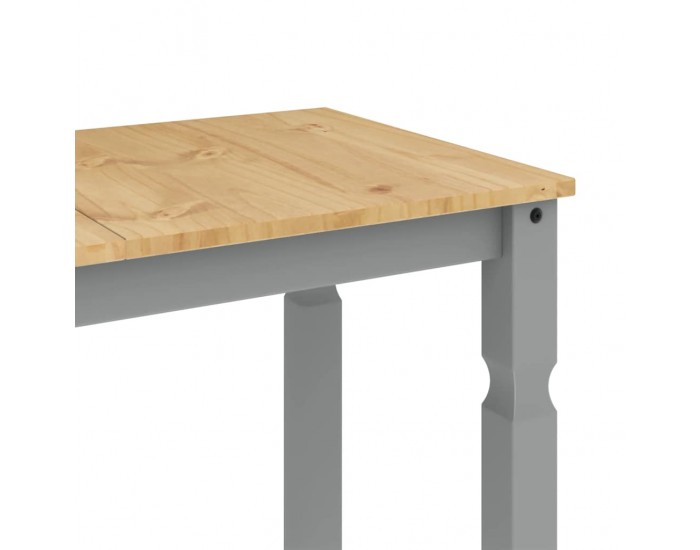 Sonata H Трапезен комплект от 7 части Panama, сив бор масив