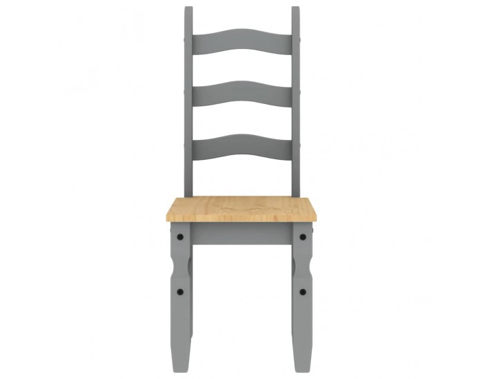 Sonata H Трапезен комплект от 7 части Panama, сив бор масив