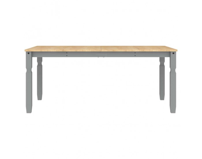 Sonata H Трапезен комплект от 7 части Panama, сив бор масив