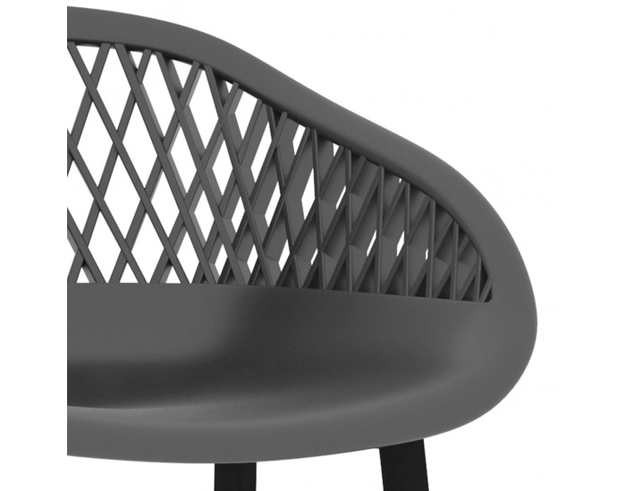 Sonata H Бар комплект от 7 части, бяло и сиво