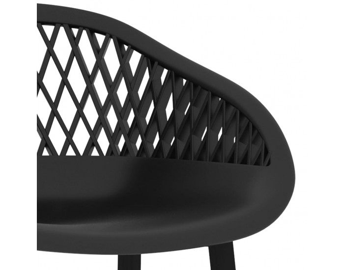 Sonata H Бар комплект от 7 части, бяло и черно