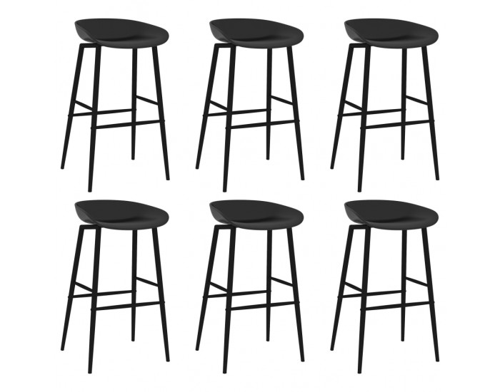 Sonata H Бар комплект от 7 части, бяло и черно