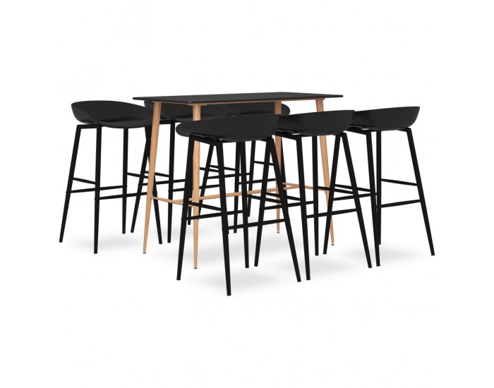 Sonata H Бар комплект от 7 части, черен