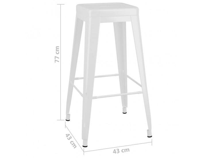 Sonata H Бар комплект от 7 части, черно и бяло