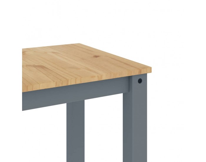 Sonata H Трапезен комплект от 5 части Panama, сив бор масив