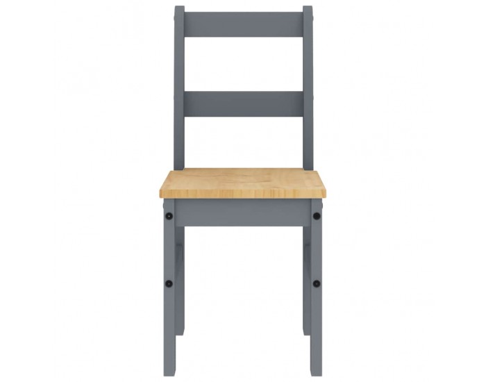 Sonata H Трапезен комплект от 5 части Panama, сив бор масив