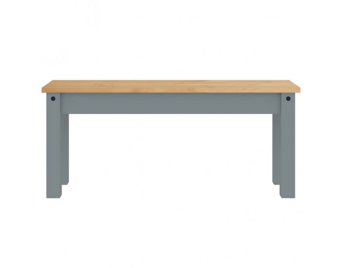 Sonata H Трапезен комплект от 4 части Panama, сив бор масив