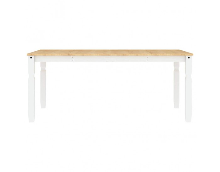 Sonata H Трапезен комплект от 7 части Panama, Бяла бор масив