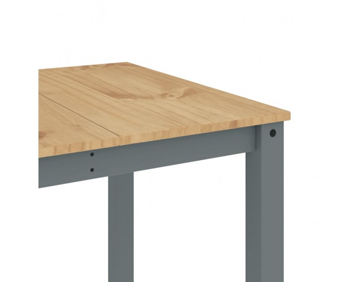 Sonata H Трапезен комплект от 7 части Panama, сив бор масив