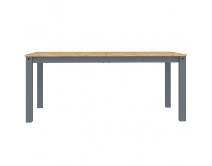 Sonata H Трапезен комплект от 7 части Panama, сив бор масив