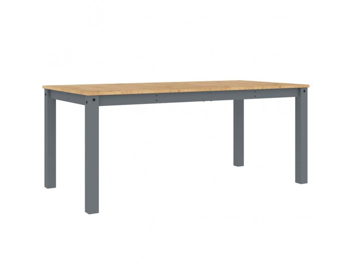 Sonata H Трапезен комплект от 7 части Panama, сив бор масив